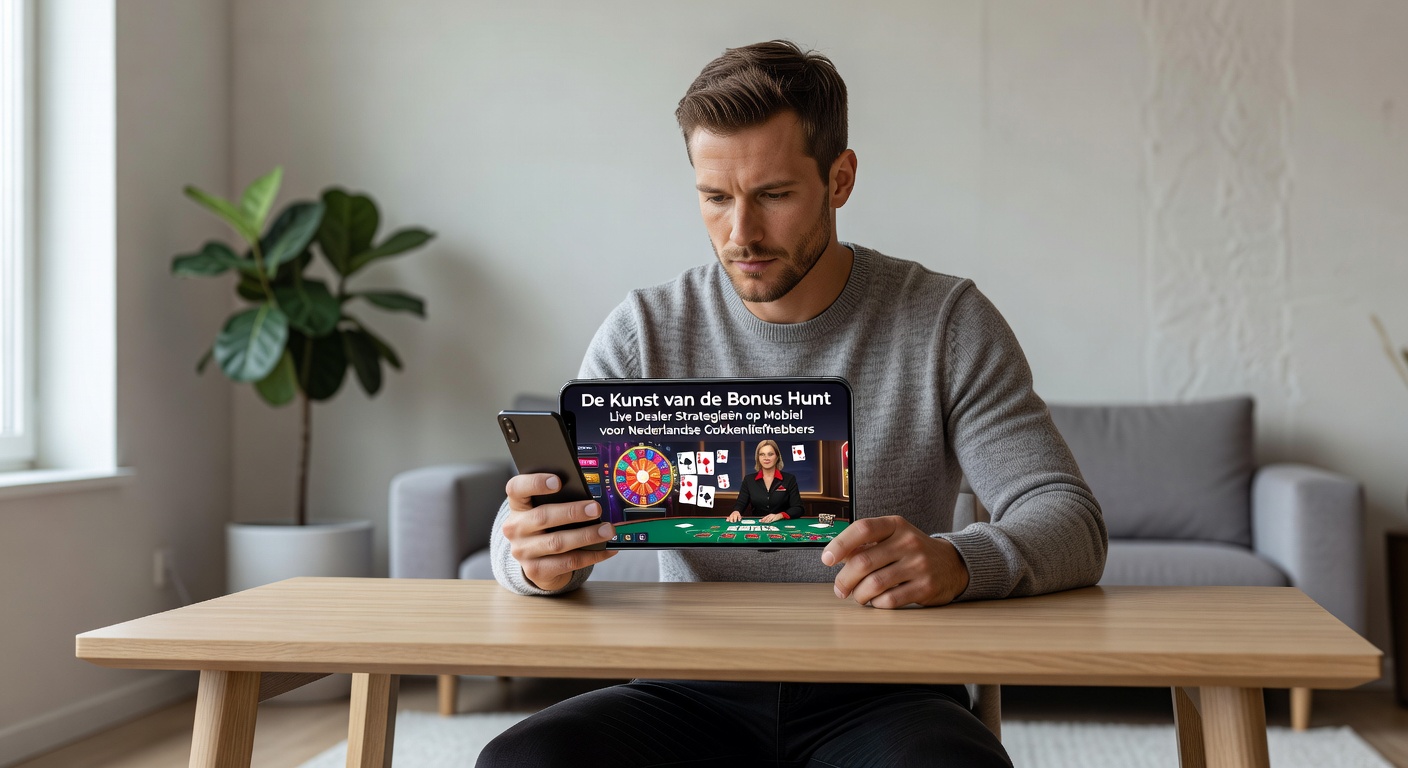 Gedetailleerde mobiele interface met live dealer strategieën, bonus trackers en iDEAL knoppen zichtbaar voor Nederlandse gebruikers