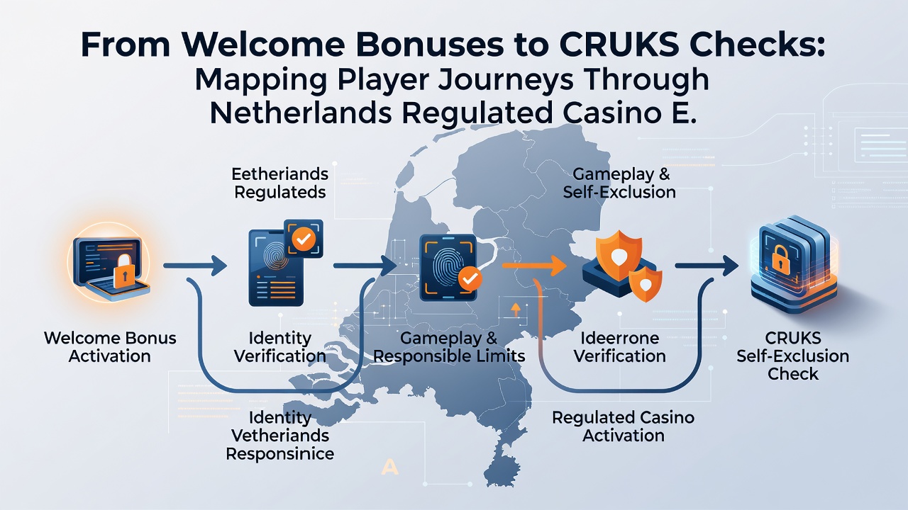 Detail van CRUKS-controle en mobiele casino-interface tijdens een spelerssessie
