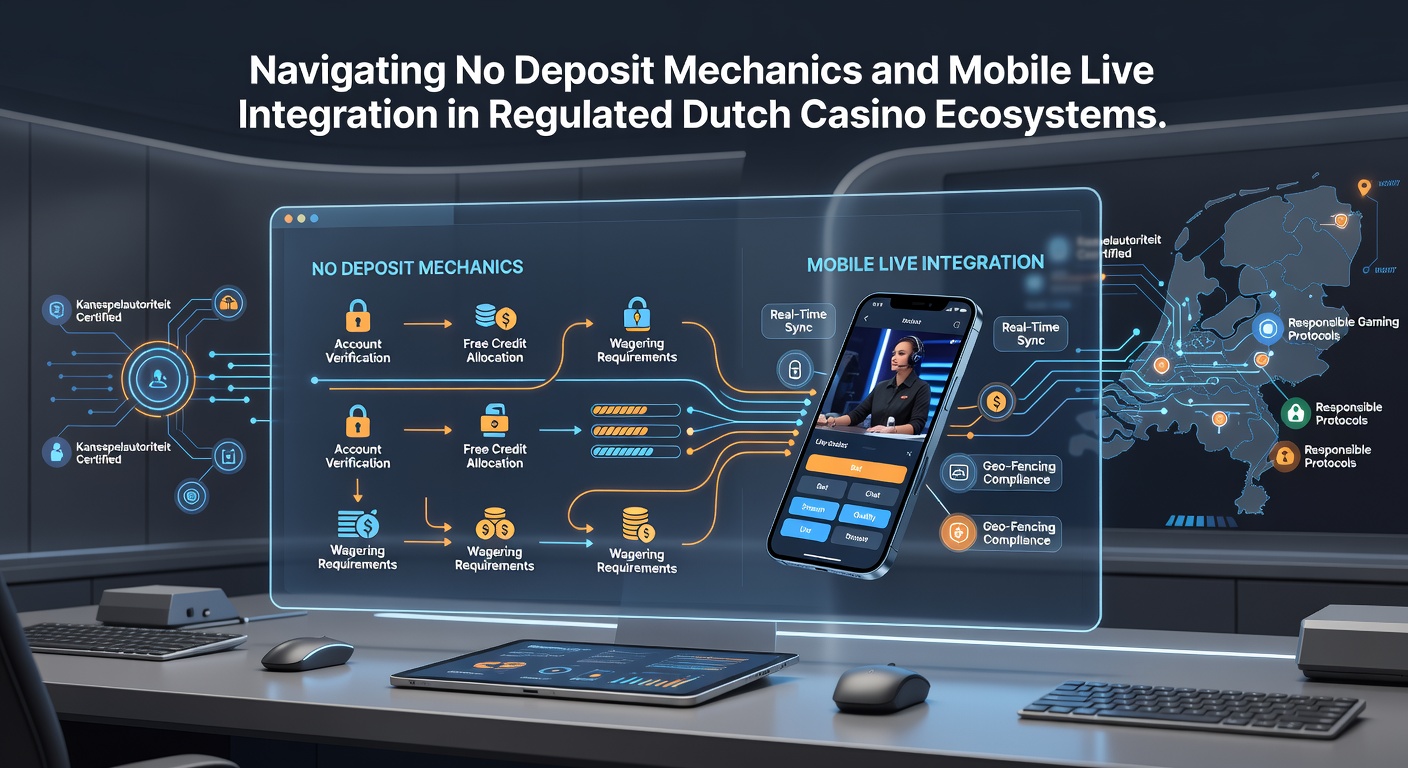 Overzicht van no deposit bonussen en mobiele live dealer integratie in Nederlandse casino's