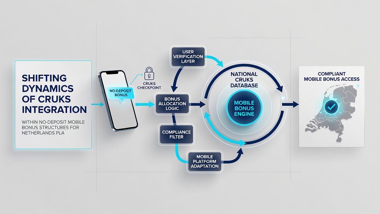 Grafiek die CRUKS-integratie trends toont in Nederlandse mobiele casino bonussen