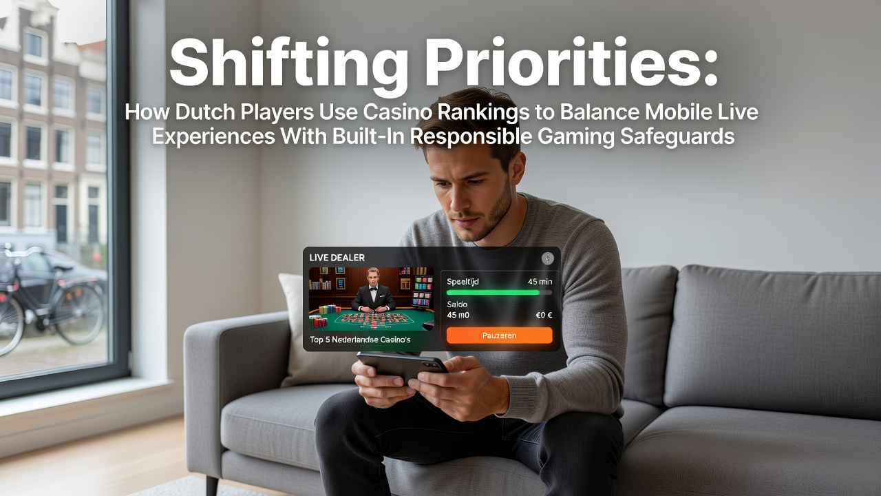 Nederlandse spelers die mobiele live casino apps gebruiken met focus op verantwoord gokken filters en ranglijsten
